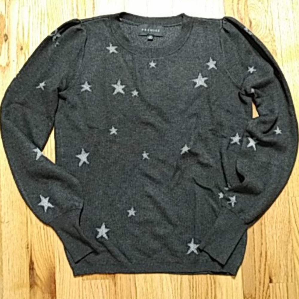 Graphic Star Pullover Sweater